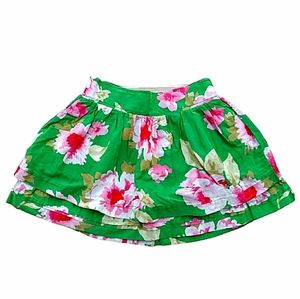 A&F Floral Miniskirt